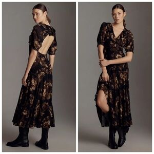 women's long linen shirt dress Linen BLEND SHIRT DRESS Linen / M main image 1